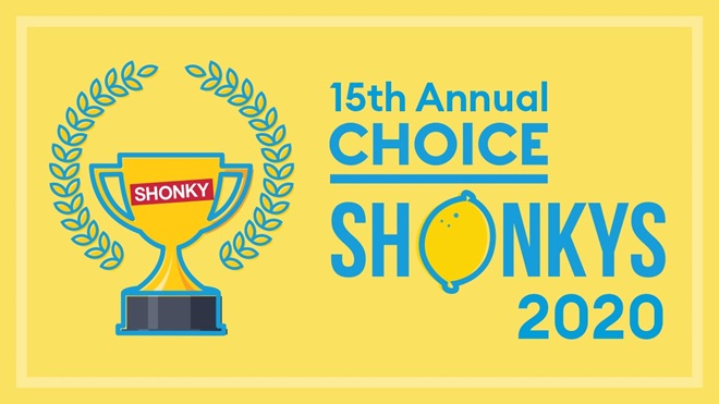 Shonky Awards 2020